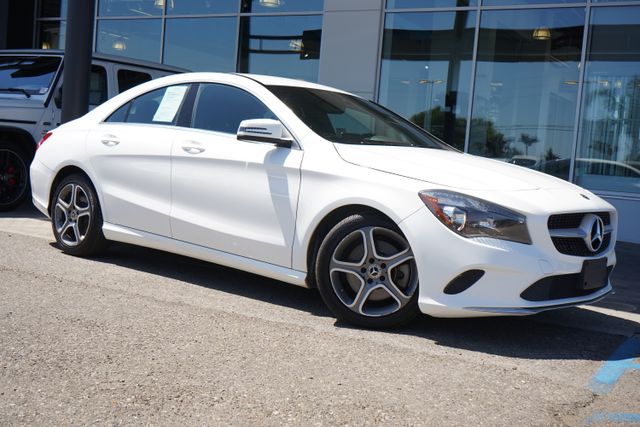 Polar White 2019 Mercedes-Benz CLA Coupe Front-Wheel Drive 7-Speed Automatic