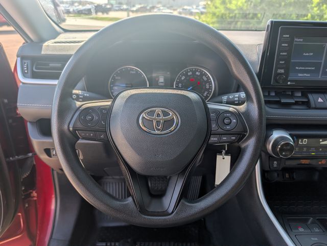 2021 Toyota RAV4 Hybrid LE Red at North Houston Mitsubishi