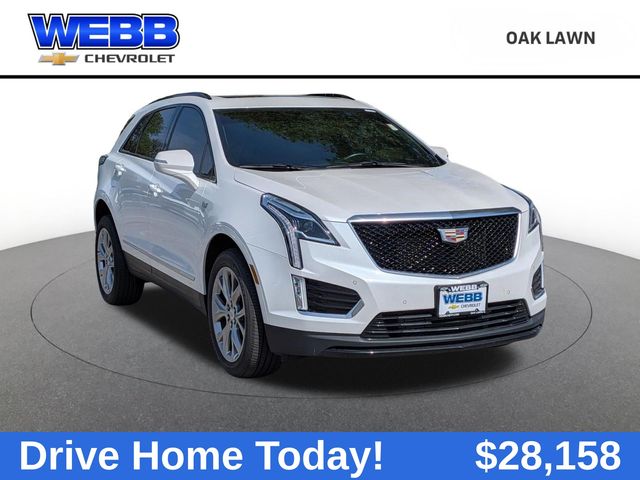 Crystal White Tricoat 2020 Cadillac XT5 Sport AWD SUV / Crossover Four-Wheel Drive 9-Speed Automatic
