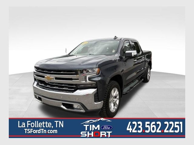 Shadow Gray Metallic 2021 Chevrolet Silverado 1500 Pickup Truck Four-Wheel Drive 8-Speed Automatic