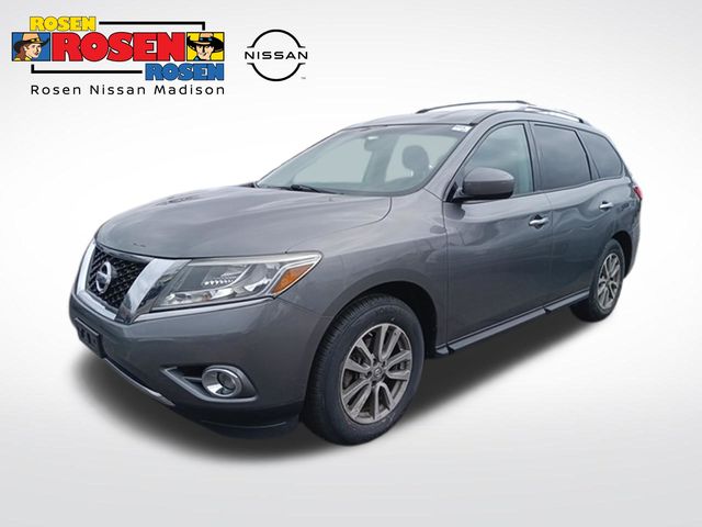 Gray (Gun Metallic) 2016 Nissan Pathfinder SV 4WD SUV / Crossover Four-Wheel Drive Continuously Variable Transmission
