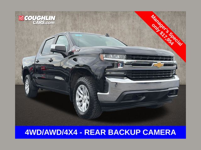 Black 2019 Chevrolet Silverado 1500 Pickup Truck Four-Wheel Drive 8-Speed Automatic