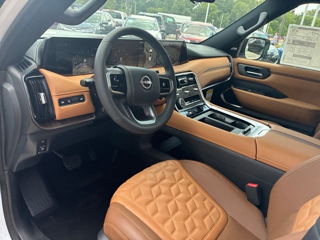 2026 Nissan Armada Platinum Reserve White at Royal Nissan