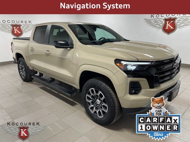 Sand Dune Metallic 2024 Chevrolet Colorado Pickup Truck Four-Wheel Drive 8-Speed Automatic
