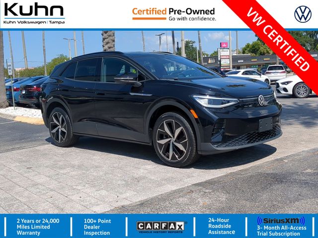 Deep Black Pearl 2023 Volkswagen ID.4 Pro S AWD SUV / Crossover All-Wheel Drive Automatic