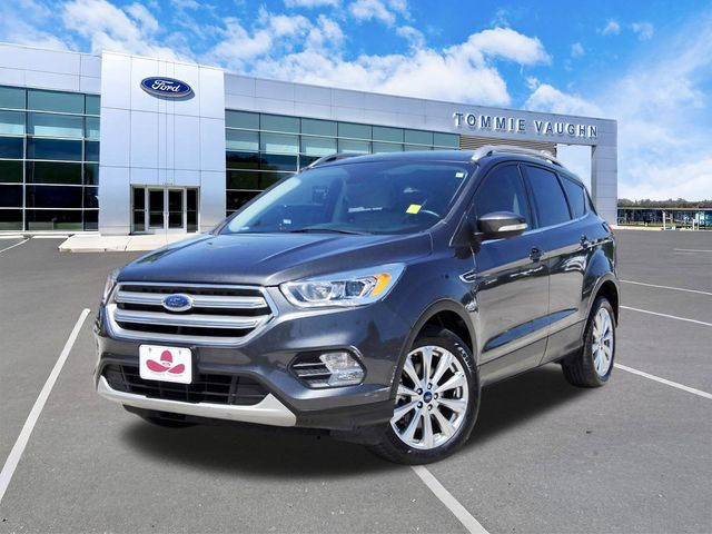 Gray (Magnetic) 2017 Ford Escape Titanium AWD SUV / Crossover All-Wheel Drive 6-Speed Automatic