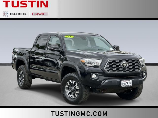 Midnight Black 2021 Toyota Tacoma Pickup Truck 6-Speed Automatic