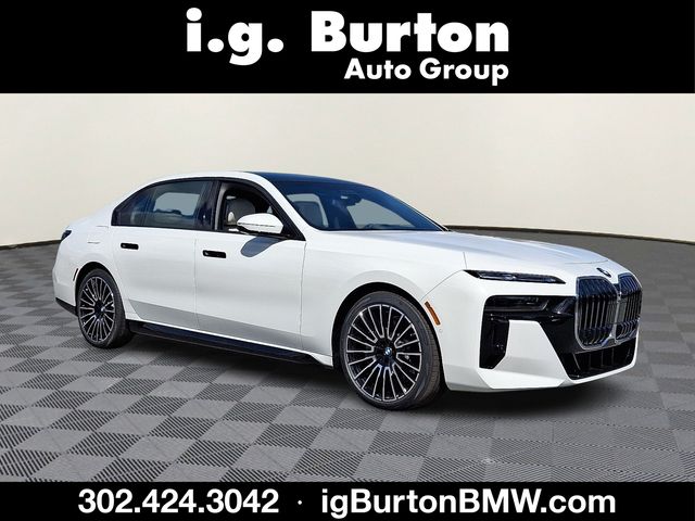 Alpine White 2026 BMW 7 Series 750e xDrive Sedan All-Wheel Drive 8-Speed Automatic