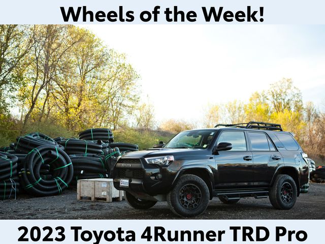Midnight Black Metallic 2023 Toyota 4Runner SUV / Crossover Four-Wheel Drive 5-Speed Automatic