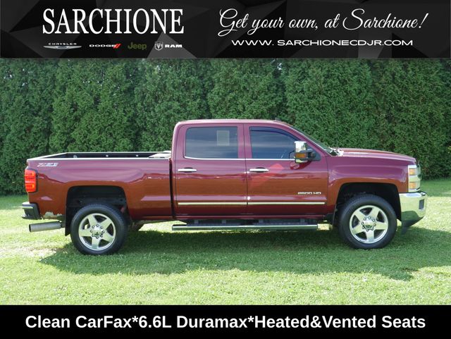 Red (Deep Ruby Metallic) 2015 Chevrolet Silverado 2500HD Pickup Truck Four-Wheel Drive 6-Speed Automatic