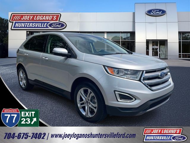 Ingot Silver Metallic 2018 Ford Edge SUV / Crossover All-Wheel Drive 6-Speed Automatic