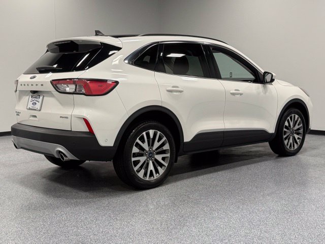 Used 2021 White Ford Titanium image 8