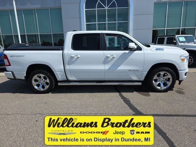 2021 Ram 1500 Big Horn/Lone Star - Bright White Clearcoat exterior view 4