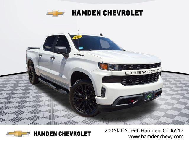 Summit White 2020 Chevrolet Silverado 1500 Pickup Truck Four-Wheel Drive 6-Speed Automatic Overdrive