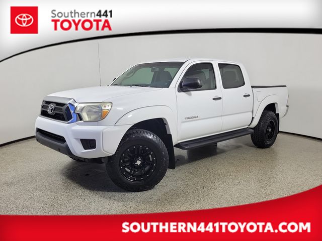 Super White 2013 Toyota Tacoma Pickup Truck 4X2 4-Speed Automatic Overdrive