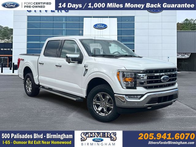 Star White Metallic Tri-Coat 2023 Ford F-150 Pickup Truck Four-Wheel Drive Automatic