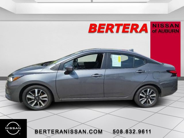 Gray (Gun Metallic) 2024 Nissan Versa Sedan Front-Wheel Drive Continuously Variable Transmission