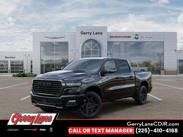 Diamond Black Crystal Pearlcoat 2026 RAM 1500 Pickup Truck Four-Wheel Drive 8-Speed Automatic