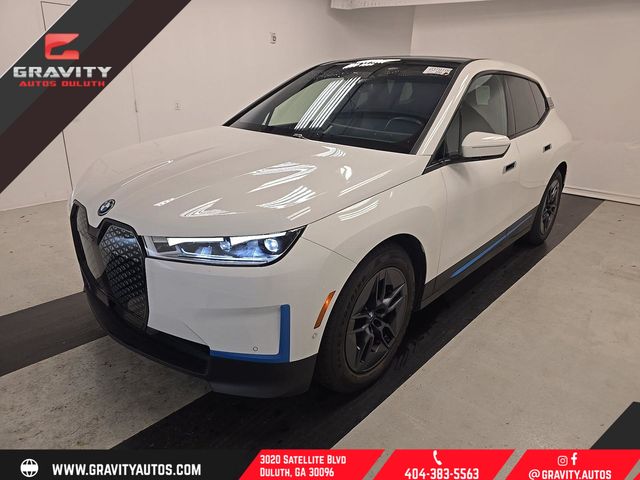 Alpine White 2023 BMW iX SUV / Crossover All-Wheel Drive Automatic