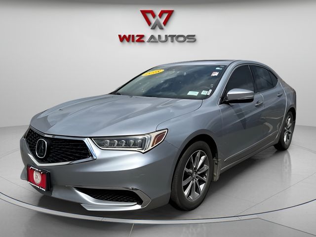 Lunar Silver Metallic 2018 Acura TLX Sedan Front-Wheel Drive 8-Speed Dual Clutch