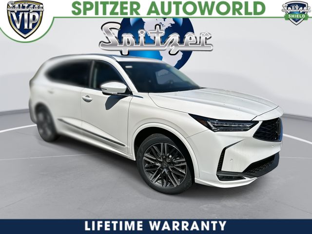 2026 Acura MDX Advance Package White at Spitzer Acura