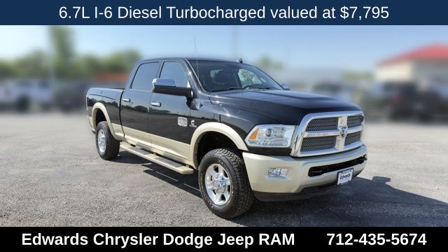 Black Clearcoat 2013 RAM 2500 Pickup Truck Four-Wheel Drive 6-Speed Automatic