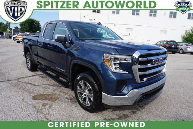 Pacific Blue Metallic 2020 GMC Sierra 1500 Pickup Truck Four-Wheel Drive 8-Speed Automatic