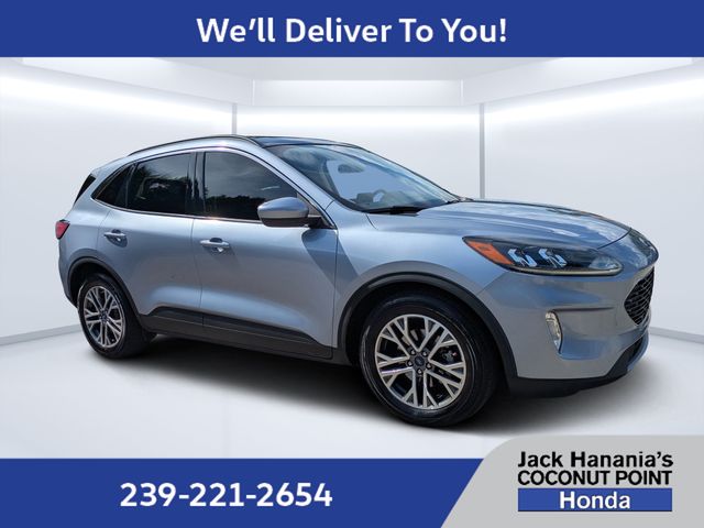 Blue Silver Metallic 2022 Ford Escape SUV / Crossover Front-Wheel Drive 8-Speed Automatic
