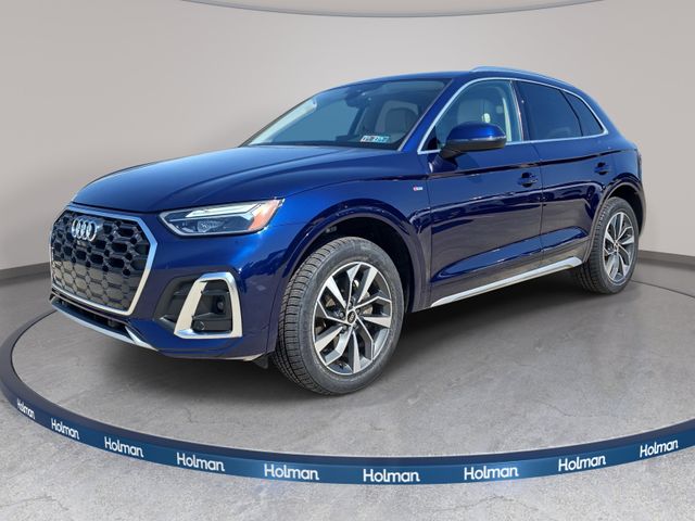 Navarra Blue Metallic 2023 Audi Q5 quattro Premium Plus S Line 45 TFSI SUV / Crossover All-Wheel Drive 7-Speed Automatic