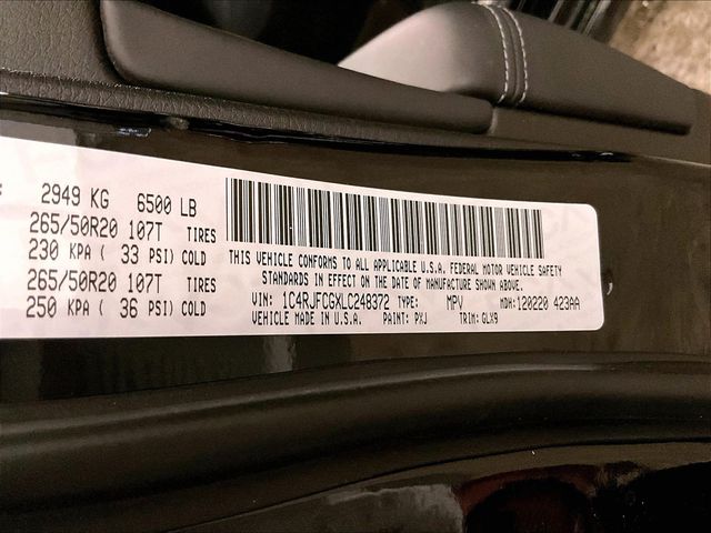 2020 Jeep Grand Cherokee Overland Black at Auto Express Mitsubishi