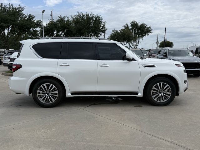 2021 Nissan Armada SL White at Baytown Hyundai