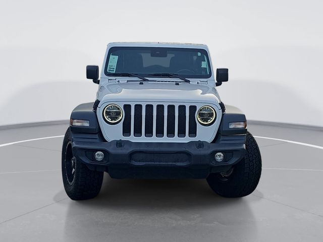 Used 2021 White Jeep Unlimited Sport Altitude image 8