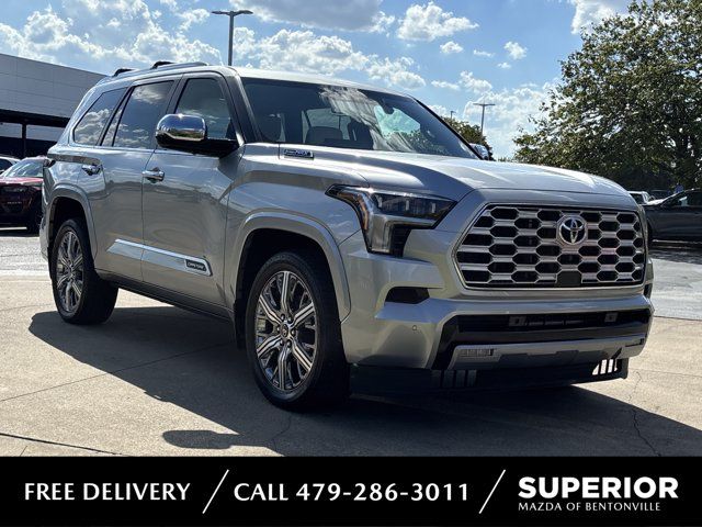 Celestial Silver Metallic 2024 Toyota Sequoia SUV / Crossover Four-Wheel Drive Automatic