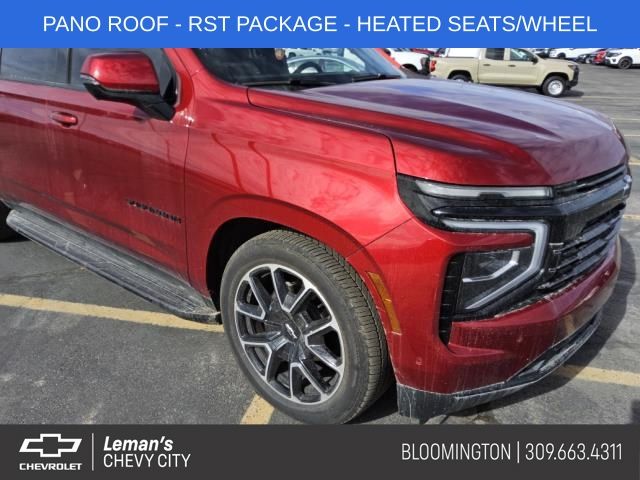 Radiant Red Tintcoat 2025 Chevrolet Suburban RST 4WD SUV / Crossover Four-Wheel Drive Automatic