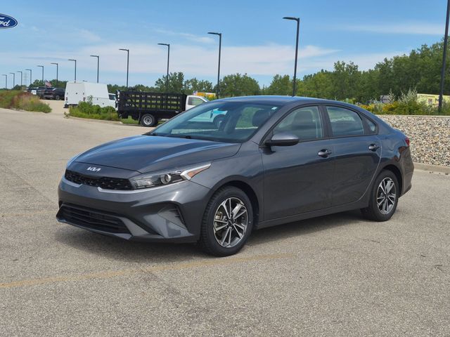Gray 2023 Kia Forte Sedan Front-Wheel Drive Continuously Variable Transmission