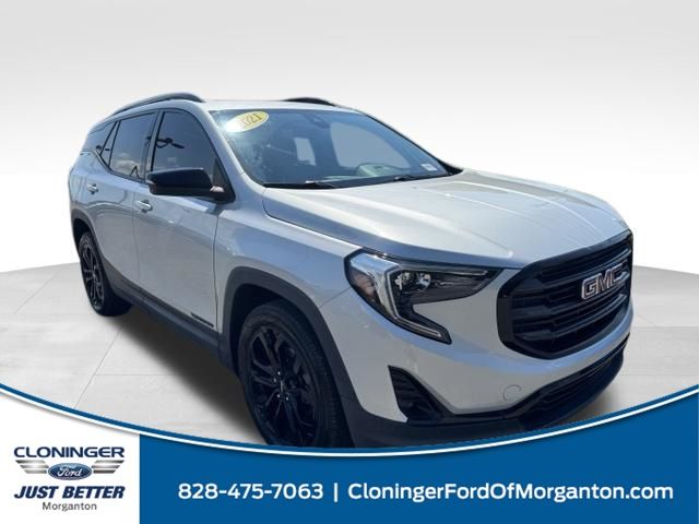 Quicksilver Metallic 2021 GMC Terrain SUV / Crossover Four-Wheel Drive 9-Speed Automatic