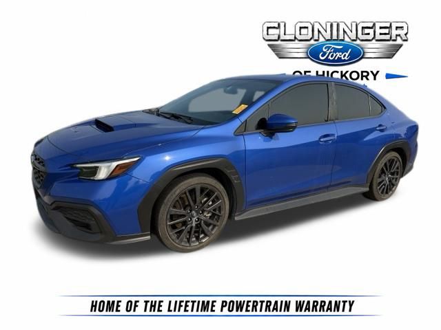 WR Blue Pearl 2022 Subaru WRX Sedan All-Wheel Drive 6-Speed Manual