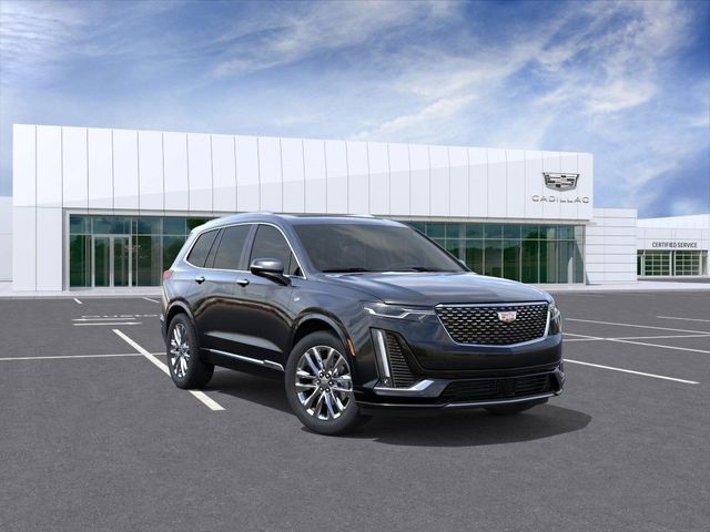 Black Metallic 2025 Cadillac XT6 Premium Luxury FWD SUV / Crossover Front-Wheel Drive 9-Speed Automatic