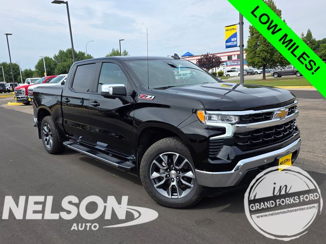 Black 2024 Chevrolet Silverado 1500 Pickup Truck Four-Wheel Drive Automatic