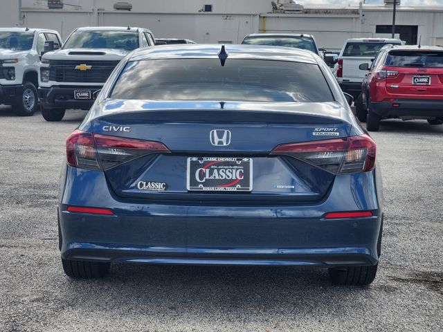 2025 Honda Civic Hybrid Sport Blue at Community Honda