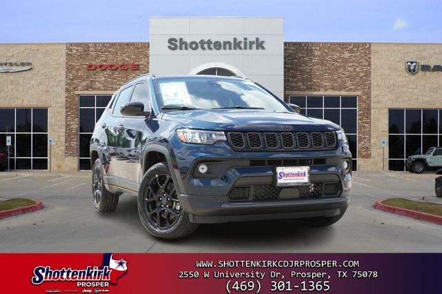 Fathom Blue Pearl Coat 2026 Jeep Compass Latitude 4WD SUV / Crossover Four-Wheel Drive 8-Speed Automatic