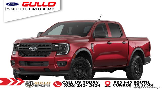 Ruby Red Metallic Tinted Clearcoat 2026 Ford Ranger Pickup Truck 4X2 Automatic