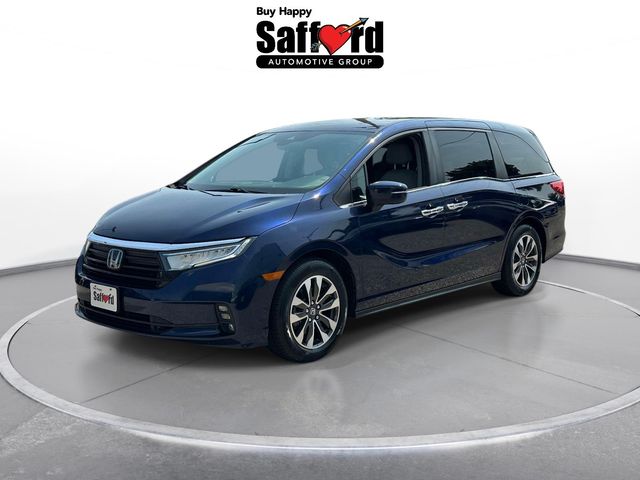 Black (Obsidian Blue Pearl) 2021 Honda Odyssey Minivan Front-Wheel Drive Automatic