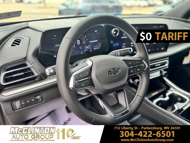 2025 Sterling Gray Metallic Chevrolet Traverse LT AWD SUV