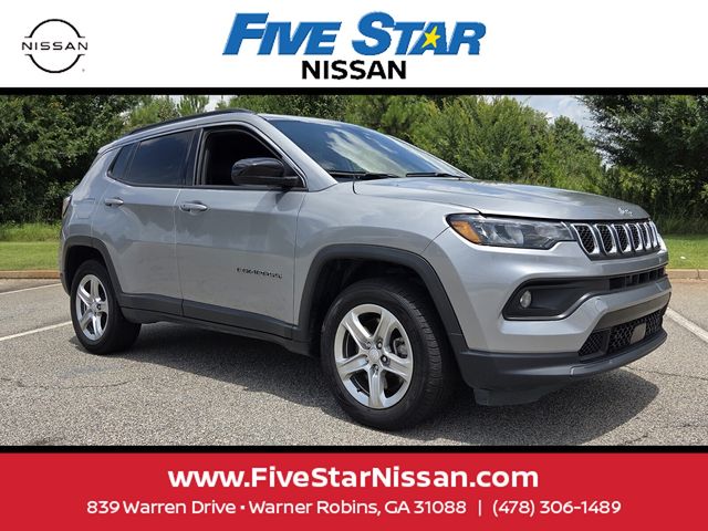 Gray 2024 Jeep Compass SUV / Crossover Four-Wheel Drive 8-Speed Automatic