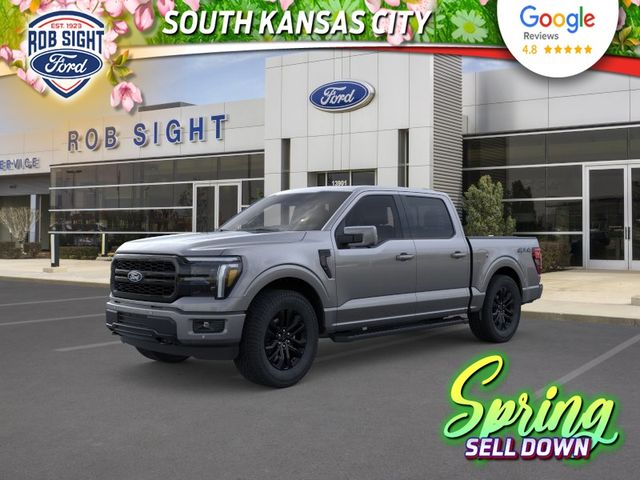 Carbonized Gray Metallic 2026 Ford F-150 Lariat SuperCrew 4WD Pickup Truck Four-Wheel Drive Automatic