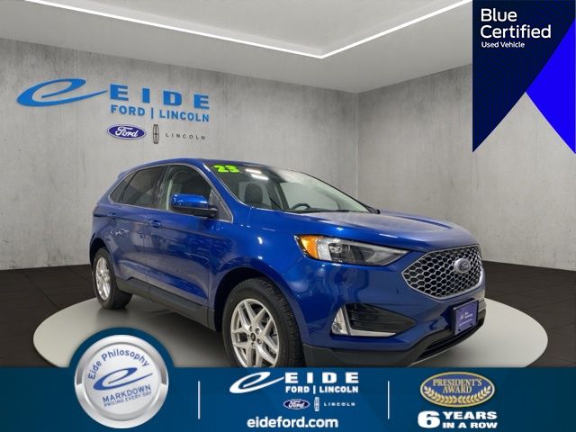 Atlas Blue Metallic 2023 Ford Edge SUV / Crossover All-Wheel Drive 8-Speed Automatic