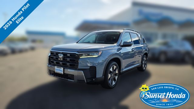 Sonic Gray Pearl 2026 Honda Pilot SUV / Crossover All-Wheel Drive Automatic