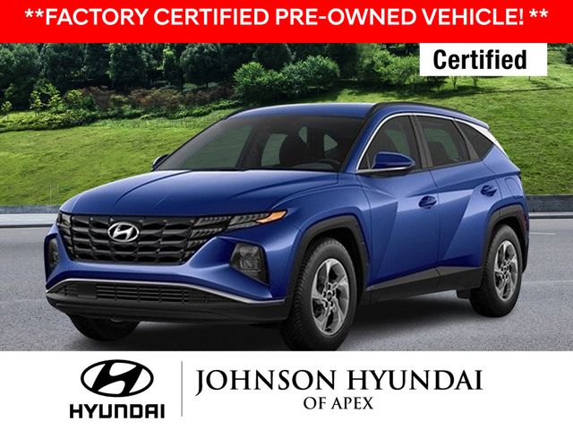 Intense Blue 2022 Hyundai Tucson SEL AWD SUV / Crossover All-Wheel Drive 8-Speed Automatic