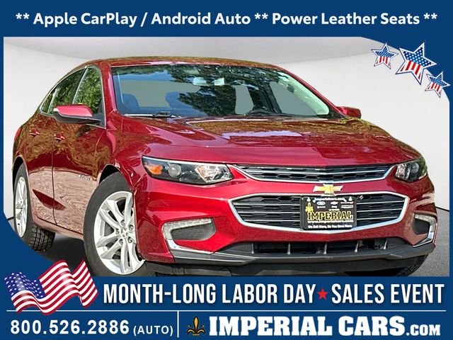 Cajun Red Tintcoat 2017 Chevrolet Malibu Sedan Front-Wheel Drive 6-Speed Automatic